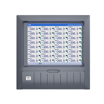 w66最给力MIK-R8000D 1-40路 10.4英寸 彩屏 无纸记录仪 USB