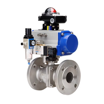 w66最给力-气动法兰球阀 流体控制